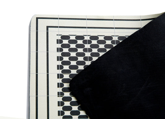 Anti Slip Dish Drying Mat-Black dot(5944) Rugs Apricot