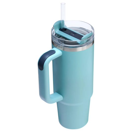 Stanley Quencher H2.0 FlowState™ Tumbler 40 OZ-1200ML-Aqua Tumbler Apricot