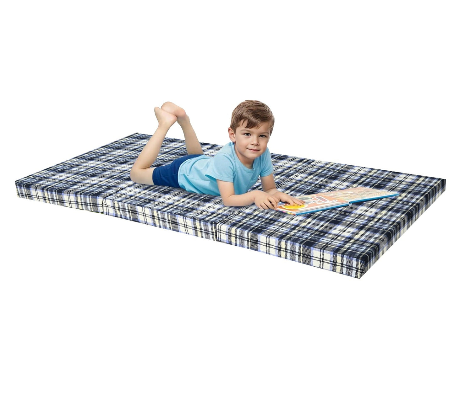Foldable Mattress Mattress-Assorted Protectors Apricot