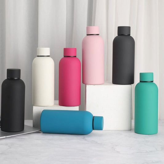 Stainless Steel Insulated Water Bottle(SA2408-224)-Blue Apricot