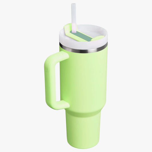 Stanley Quencher H2.0 FlowState™ Tumbler 40 OZ-1200ML-Pistachio Tumbler Apricot