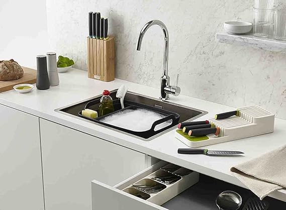 2 Tier Knife Organizer(SA2405-71)-(5610)L/Grey Apricot
