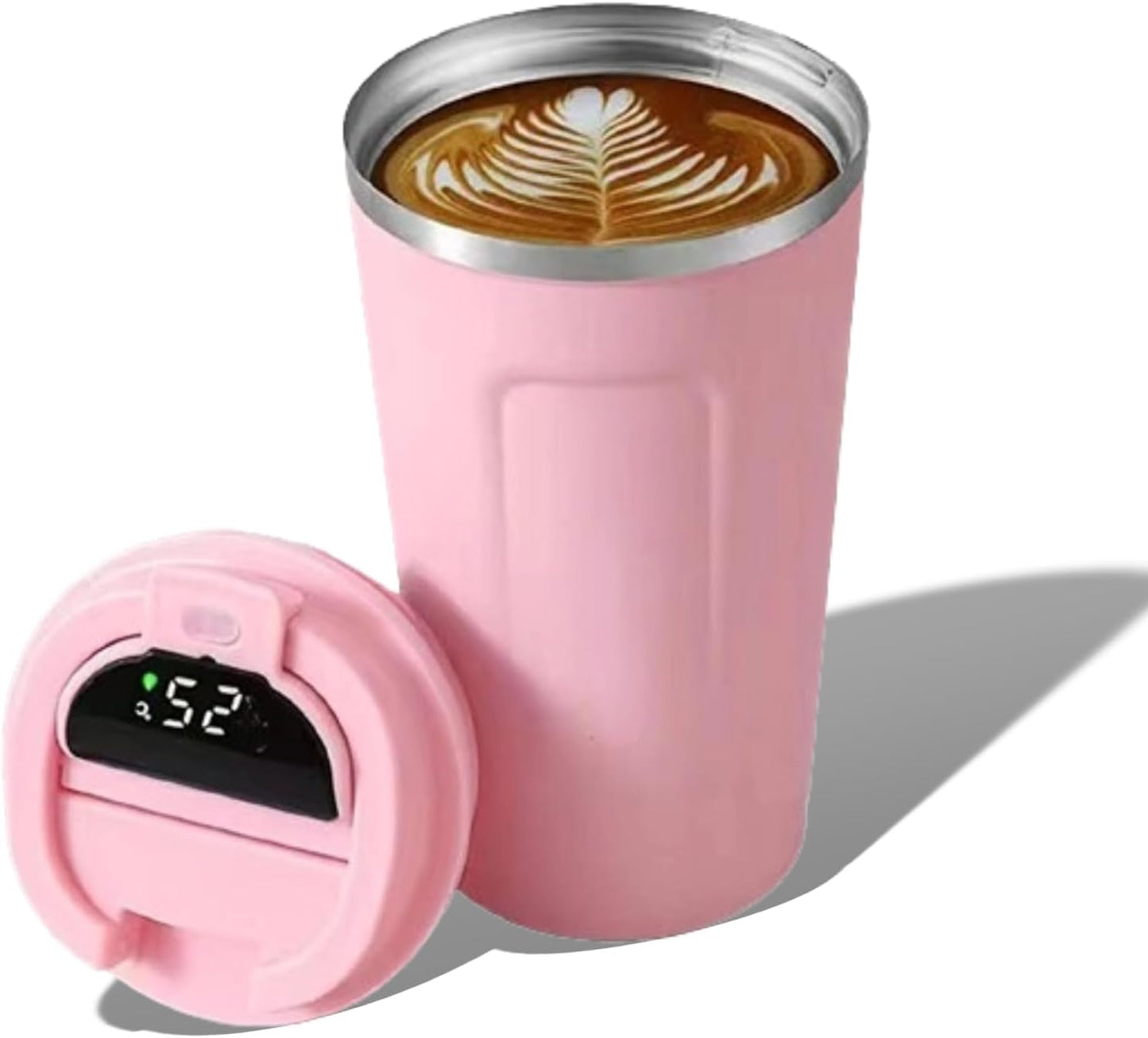 510ML Thermo Coffee Mug with Hermetic Temperature (SA2510-074)Pink Tumbler Apricot