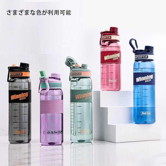 Large Bottle Water Bottle-SA2408-223 Apricot Pink