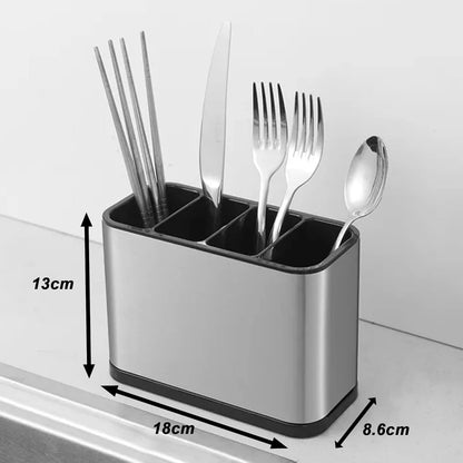 1 PC Cutlery Holder With Drainer SA2411-45 cutlery holder Apricot