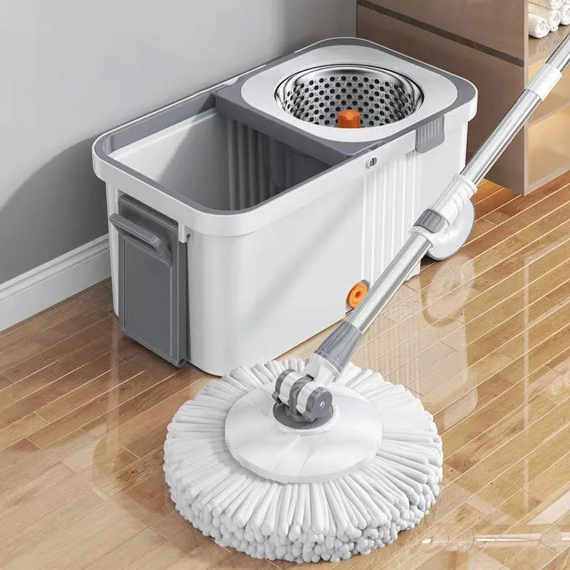 Automatic rotating mop With Bucket-SA2408-128 Bath Mats Apricot