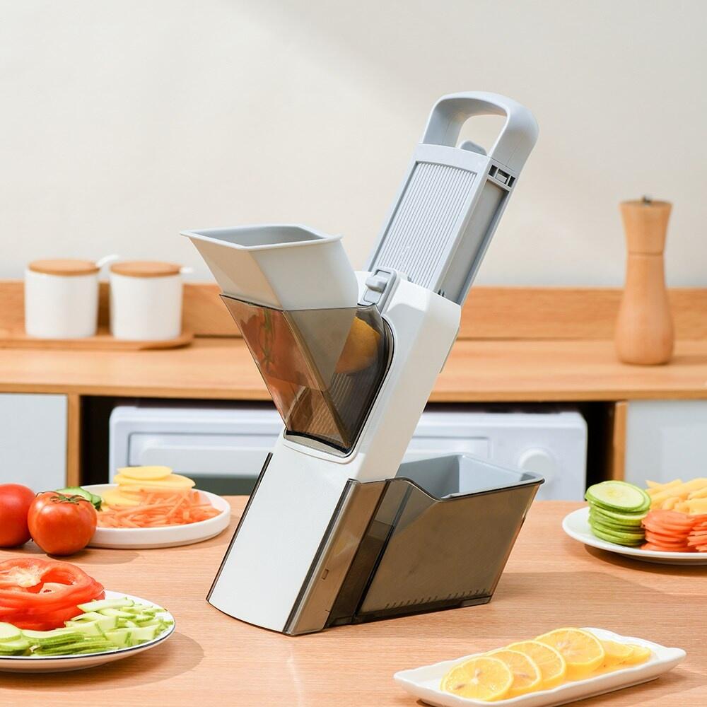 9-in-1 Multi-Function Manual Vegetable Chopper (SA2510-008) Spice and sugar Jar Apricot