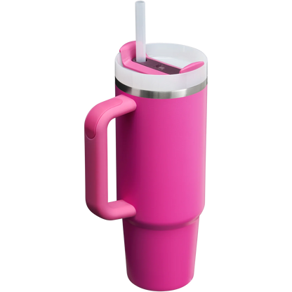 Stanley Quencher H2.0 FlowState™ Tumbler 40 OZ-1200ML-Fuchia Tumbler Apricot