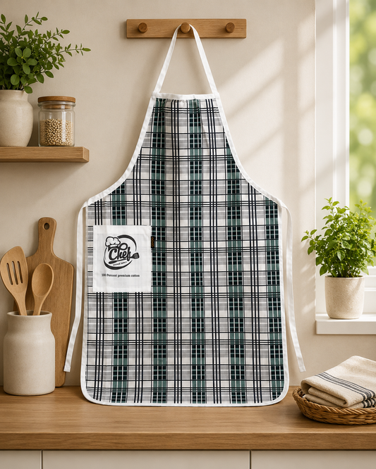 Cooking Kitchen Aprons for Women/Men-KA15 Apricot