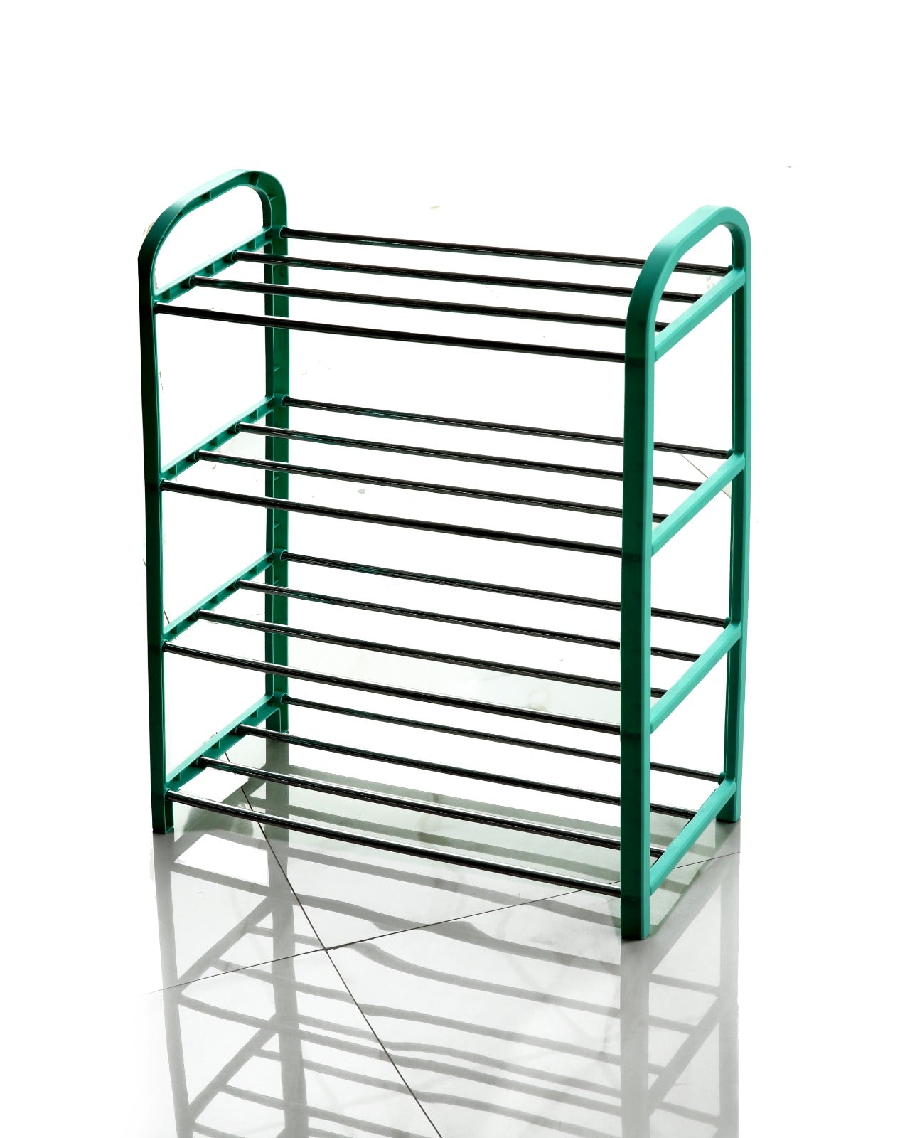 4-Tier Shoe Rack(SA2408-82) Storage Organizer Apricot