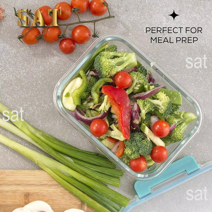 3 Pack Round Food Storage Containers With Lid-SA2408-291 Apricot