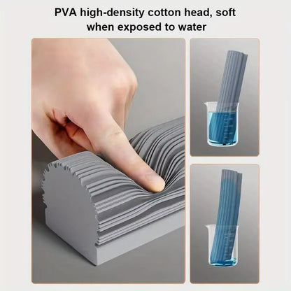 Double-Fold Sponge Mop Floor -SA2408-121 Bath Mats Apricot