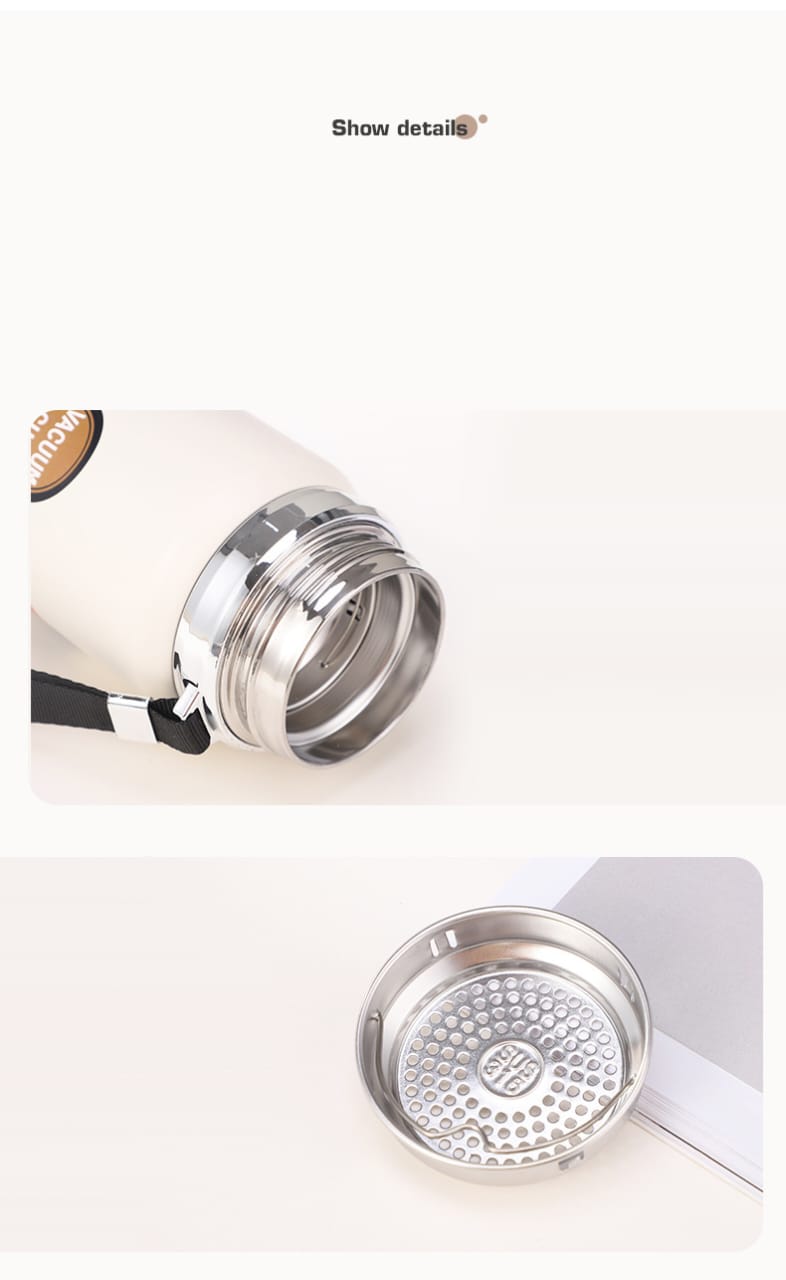 Thermal Water Bottle(SA2408-163)-White Apricot