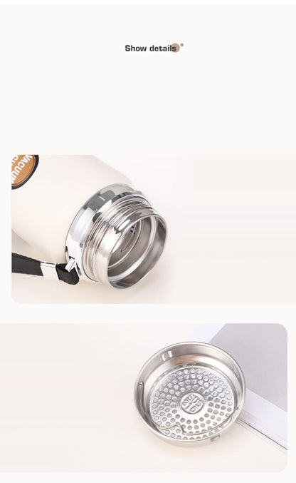 Thermal Water Bottle(SA2408-163)-White Apricot