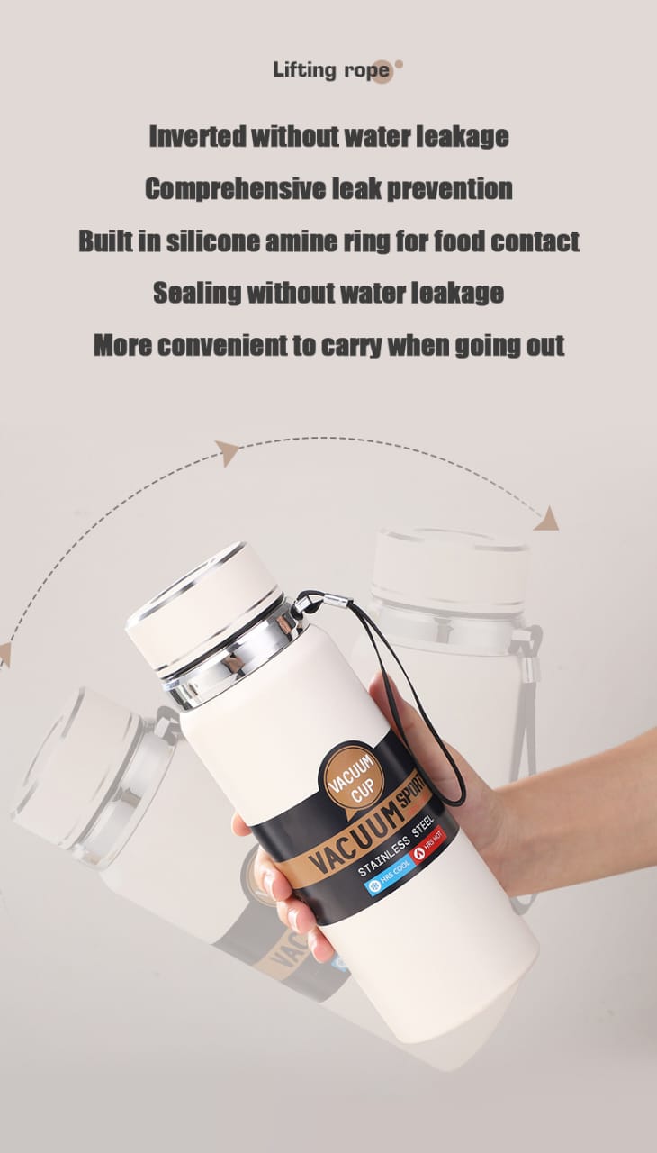 Thermal Water Bottle(SA2408-163)-White Apricot