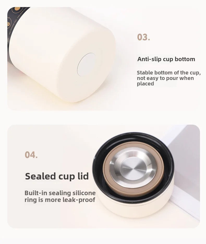 Thermal Water Bottle(SA2408-163)-White Apricot