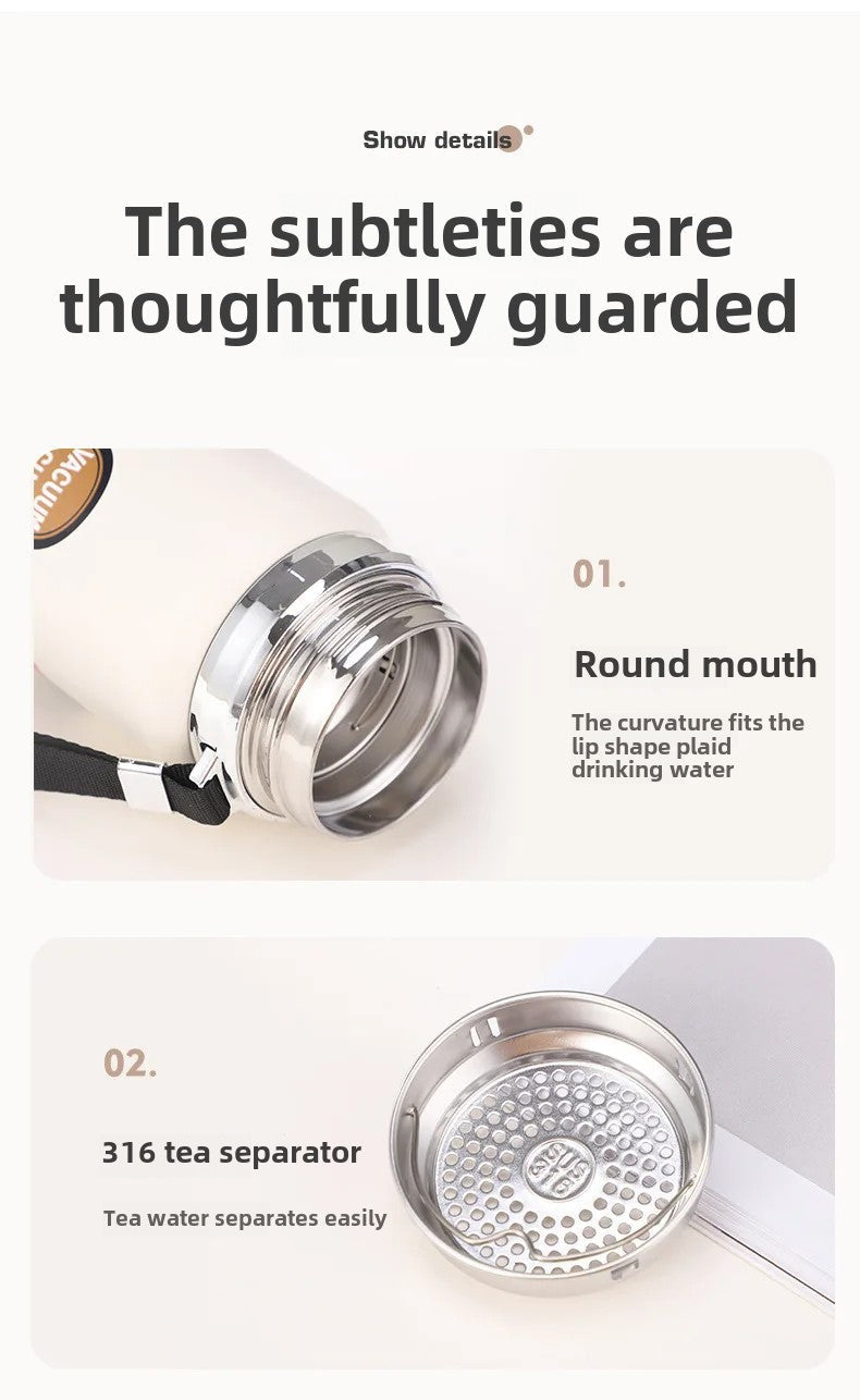 Thermal Water Bottle(SA2408-163)-White Apricot