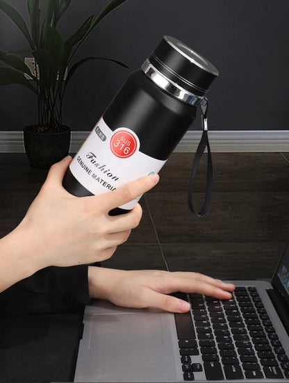 Thermal Water Bottle(SA2408-163)-Black Apricot