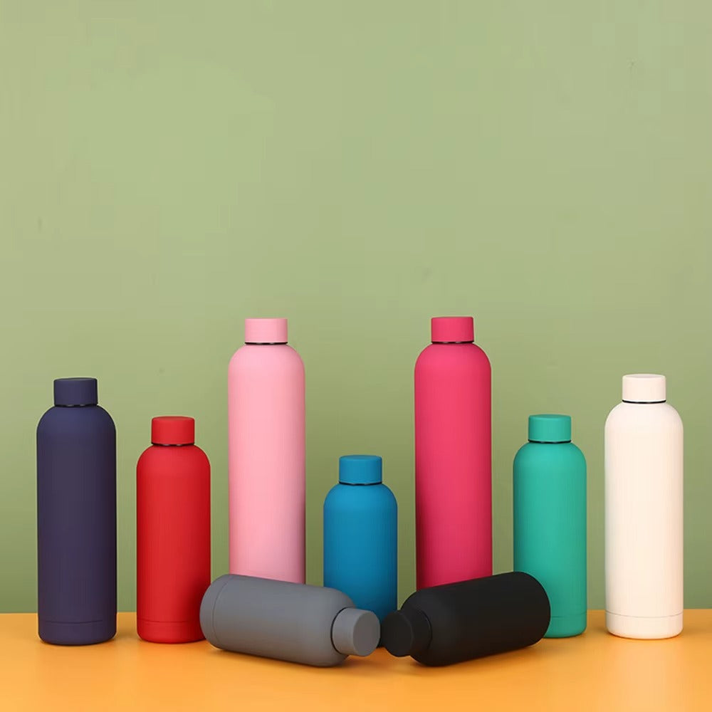 Stainless Steel Insulated Water Bottle(SA2408-224)-Blue Apricot