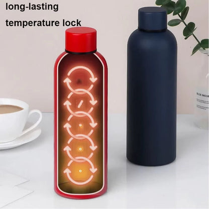 Stainless Steel Insulated Water Bottle(SA2408-224)-Black Apricot