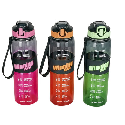 Large Bottle Water Bottle-SA2408-223 Apricot Orange