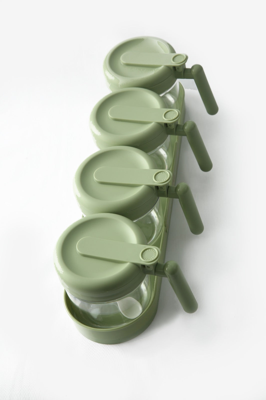 5PCs Spice Jar Seasoning Containers-SA2405-274 Spice and sugar Jar Apricot