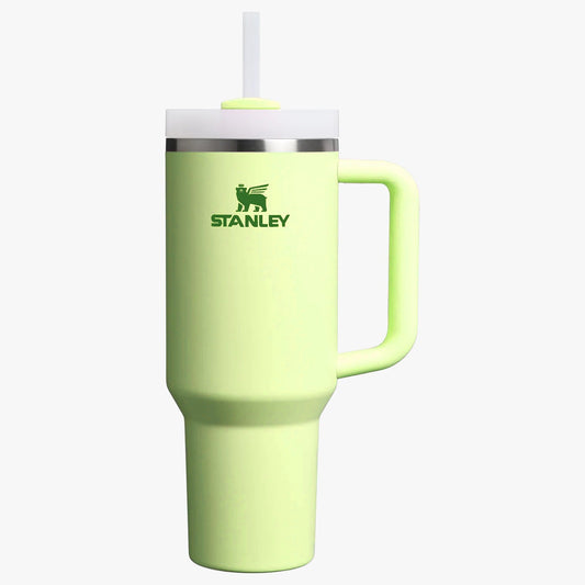 Stanley Quencher H2.0 FlowState™ Tumbler 40 OZ-1200ML-Pistachio Tumbler Apricot