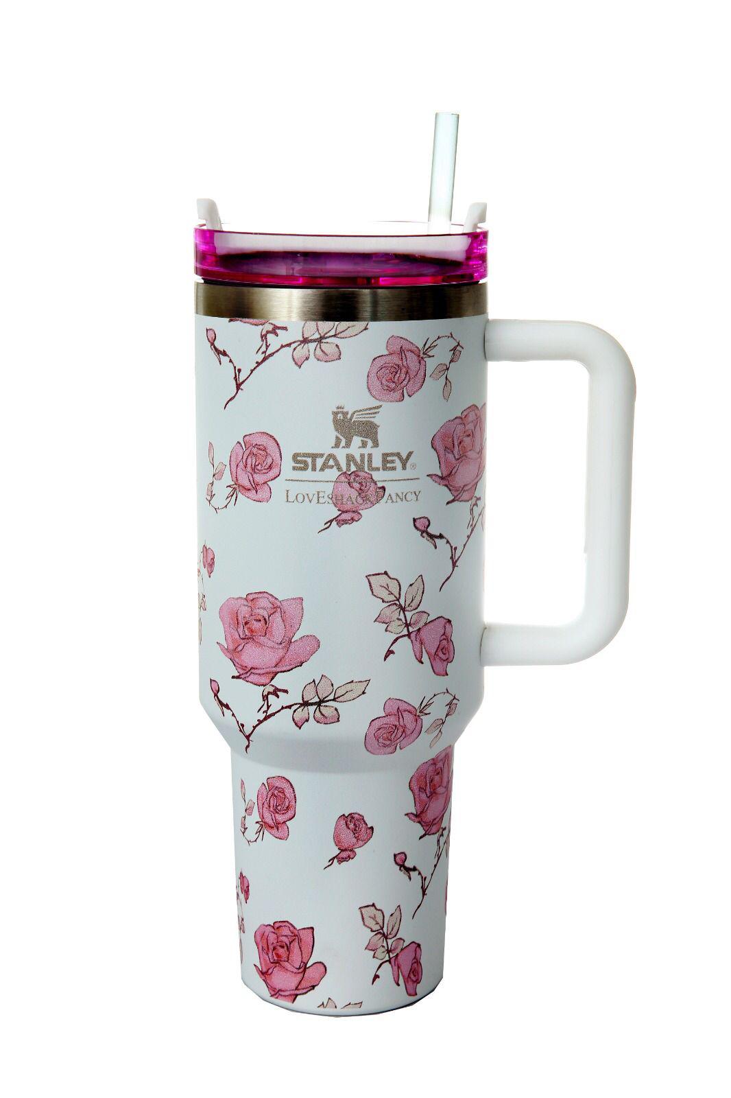 Stanley Quencher H2.0 FlowState™ Tumbler 40 OZ-1200ML-Summer Breeze Tumbler Apricot