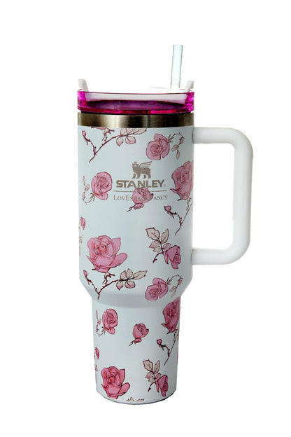 Stanley Quencher H2.0 FlowState™ Tumbler 40 OZ-1200ML-Summer Breeze Tumbler Apricot