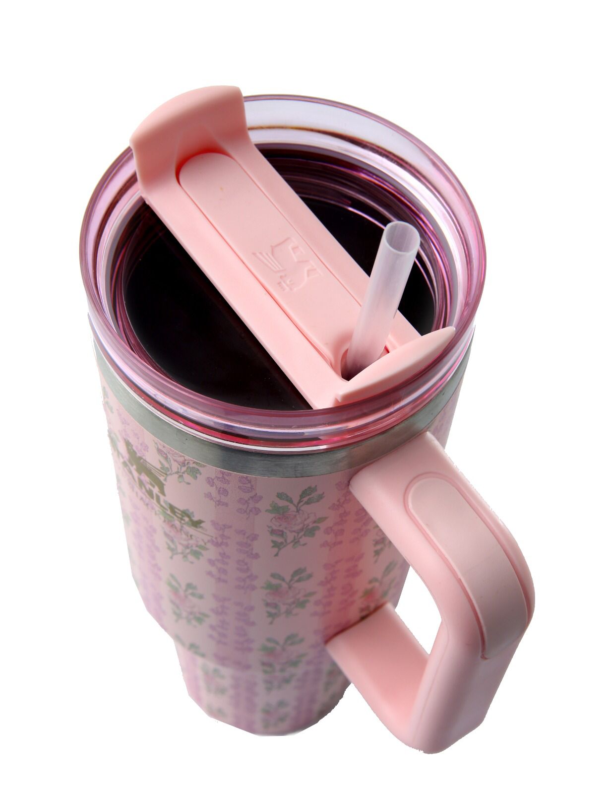 Stanley Quencher H2.0 FlowState™ Tumbler 40 OZ-1200ML-Rose Patel Motion Tumbler Apricot