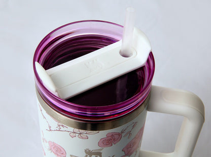 Stanley Quencher H2.0 FlowState™ Tumbler 40 OZ-1200ML-Summer Breeze Tumbler Apricot