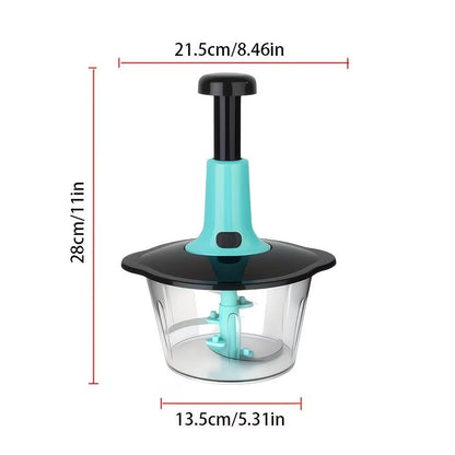 1pc Multifunctional Vegetable Chopper (SA2510-009) Spice and sugar Jar Apricot