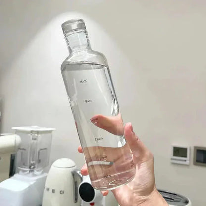 Water bottle with Time Marker Cover (SA2408-169) Apricot