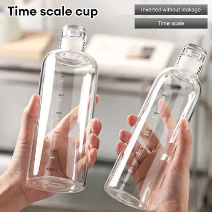 Water bottle with Time Marker Cover (SA2408-169) Apricot