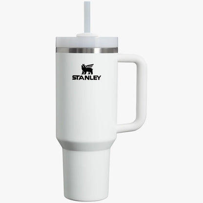 Stanley Quencher H2.0 FlowState™ Tumbler 40 OZ-1200ML-White Tumbler Apricot