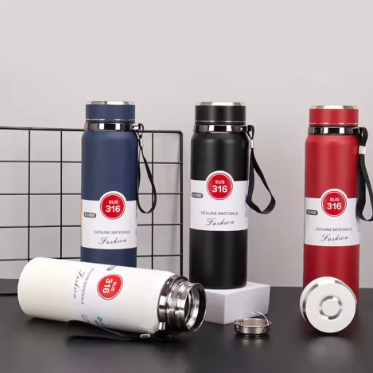 Thermal Water Bottle(SA2408-163)-White Apricot