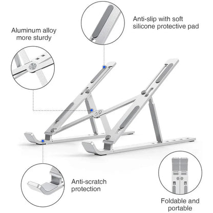 Laptop Stand Creative Folding Storage Bracket (SA2510-062) Laptop Bag Apricot