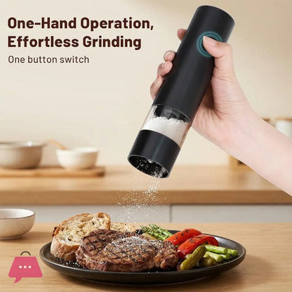 Electric Salt & Pepper Grinder (SA2510-018) Spice and sugar Jar Apricot