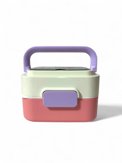 Homeatic Stainless Metal Lunchbox (SA2510-059) Apricot