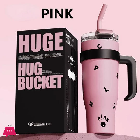 Stanley Tumbler 40 OZ- 1200ML SA2607-18 Pink Tumbler Apricot