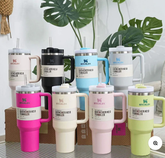 Stanley Quencher H2.0 FlowState™ Tumbler 40 OZ-1200ML Tumbler Apricot